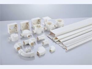 阻燃绝缘PVC 电线槽、电工套管