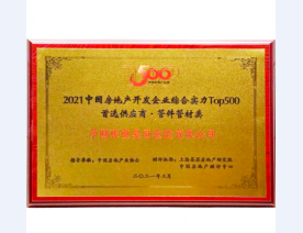 TOP500管材管件类供应商品牌